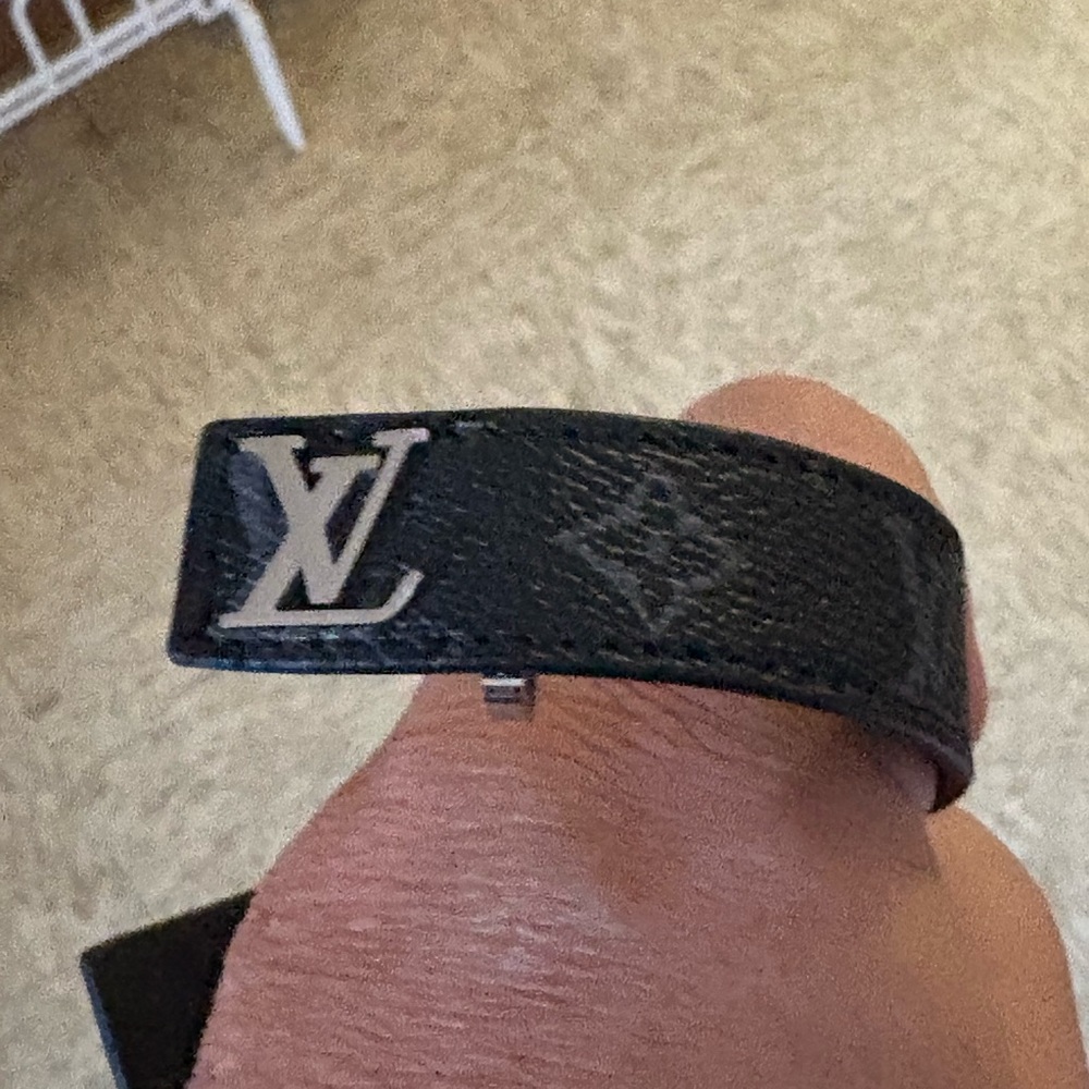 Louis Vuitton leather bracelet